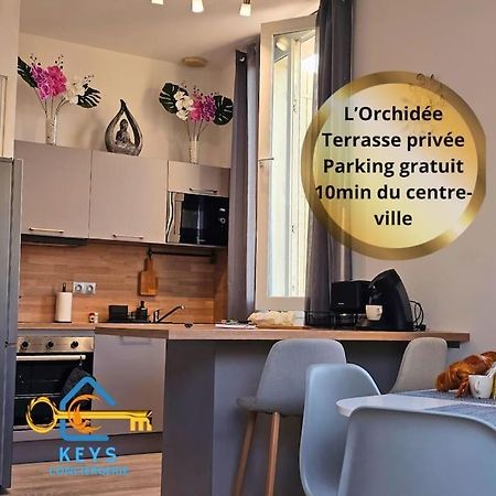 Appartamento L'Orchidee, Proche De La Gare Avec Clim Et Terrasse Narbona Esterno foto