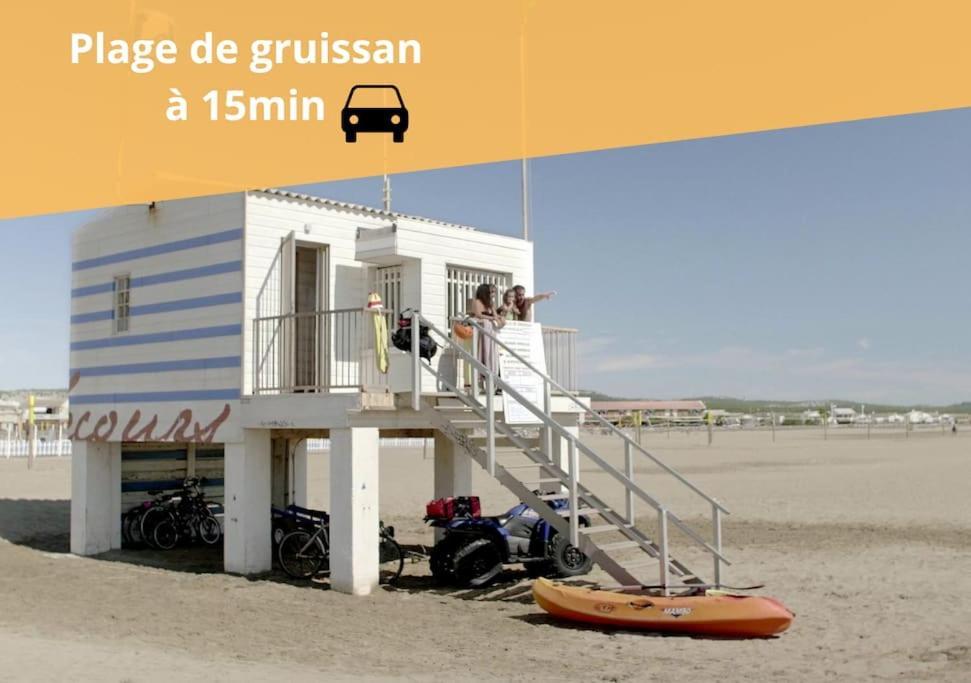 Appartamento L'Orchidee, Proche De La Gare Avec Clim Et Terrasse Narbona Esterno foto