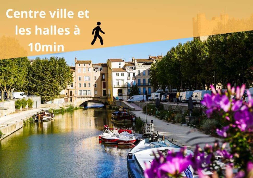 Appartamento L'Orchidee, Proche De La Gare Avec Clim Et Terrasse Narbona Esterno foto